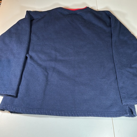 unisex Natural escape CrewNeck Sweatshirt Teddy Bears Navy Blue sz L - Picture 5 of 5